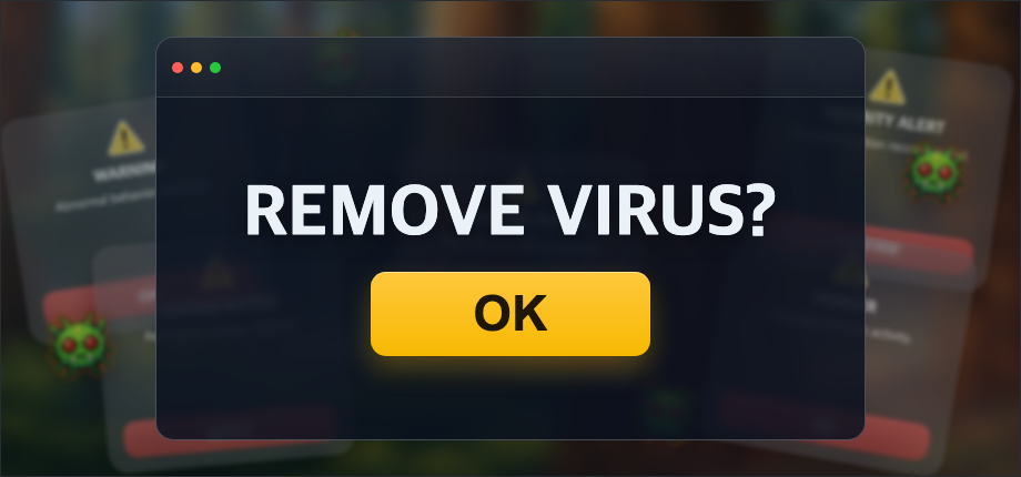 당신의 컴퓨터는 감염되었습니다 Demo